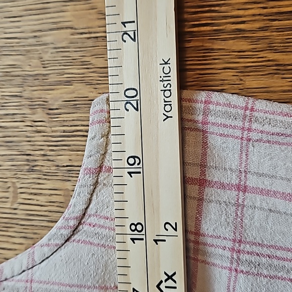 Vintage Silk Exchange Button-Up Plaid 100% Silk Vest with Collar - Picture 8 of 10